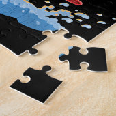 Surfen lässt mich nass Hai Geschenke Puzzle (Seite)