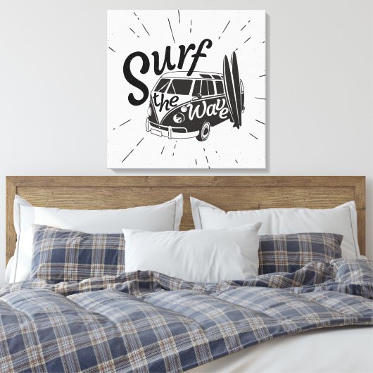 Surfen Leinwanddruck (Insitu (Schlafzimmer))