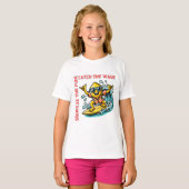 Surfen Lemon Wave Adventure Fun T-Shirt (Vorne ganz)