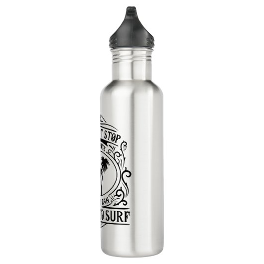 Surfen lernen edelstahlflasche (Rechts)