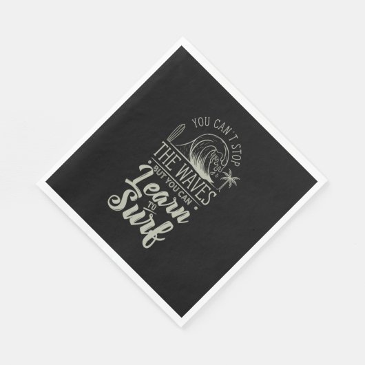 Surfen lernen serviette (Ecke)