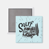 Surfen Magnet (Vorderseite/Rückseite)