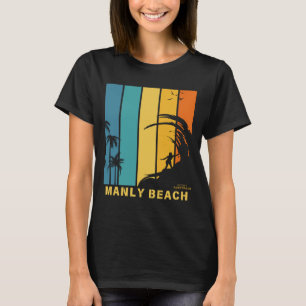 Surfen Manly Beach Sydney Australien T-Shirt