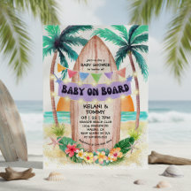 Surfen & Meer | Baby an Bord Beach Baby Dusche