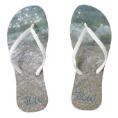 Surfen mit Initialen Badesandalen (Fußbett)