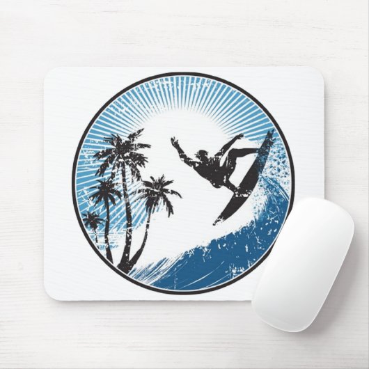 Surfen Mousepad (Mit Mouse)