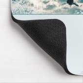 Surfen Mousepad (Ecke)