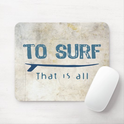 Surfen Mousepad (Mit Mouse)