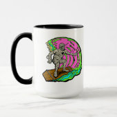 Surfen Mummy-Tasse Tasse (Links)