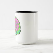Surfen Mummy-Tasse Tasse (Zentrum)