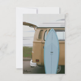 Surfen nach oben | Volkswagen Beach Painted Card S