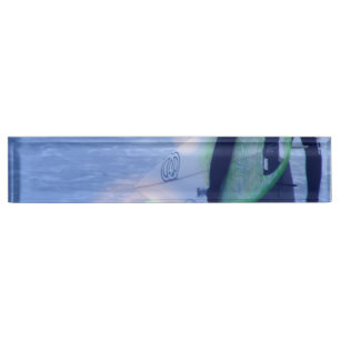 Surfen Namensplakette