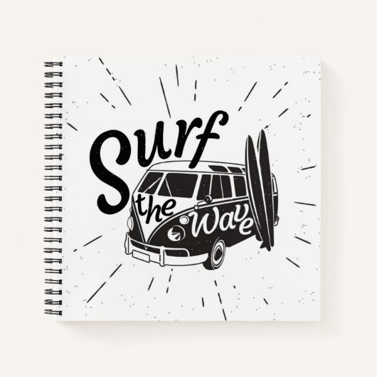 Surfen Notizblock (Vorderseite)