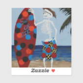 Surfen oder die aufkleber (Blatt)