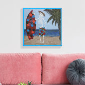 Surfen oder die leinwanddruck (Insitu (Wohnzimmer))