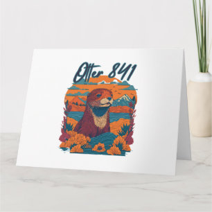 Surfen Otter 841 Otter My Way California Sea Otte Karte