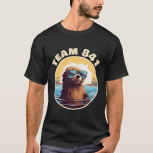 Surfen Otter 841 Otter My Way California Sea Otte T-Shirt