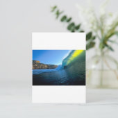 Surfen perfekt Wellenpanic Point Peru Postkarte (Stehend Vorderseite)