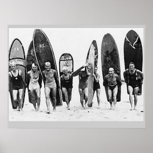 Surfen Poster (Vorne)