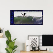 Surfen Poster (Heimbüro)