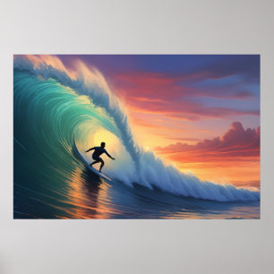 Surfen Poster