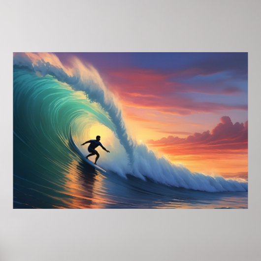 Surfen Poster (Vorne)