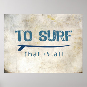 Surfen Poster