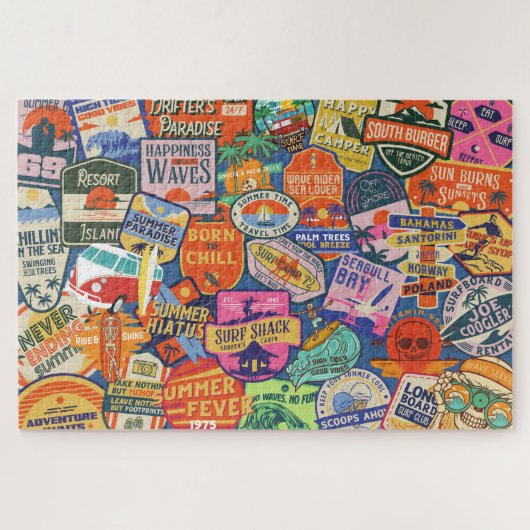 Surfen Puzzle (Horizontal)