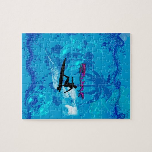 Surfen Puzzle (Horizontal)