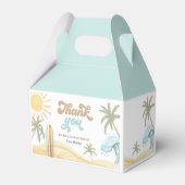 Surfen Retro Der große Junge Geburtstag Gunst Geschenkschachtel (Rückseite)