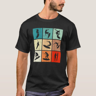 Surfen Retro Surfen Vintage Surfer Surfer T-Shirt
