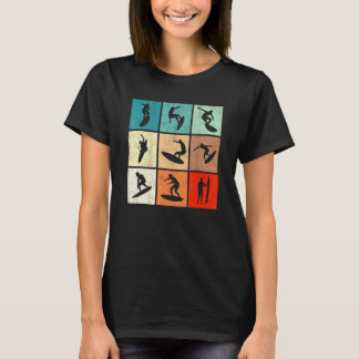 Surfen Retro Surfen Vintage Surfer Surfer T-Shirt