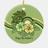 Surfen Safari Keramik Ornament (Hinten)