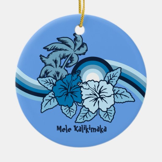 Surfen Safari Keramikornament (Vorne)