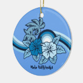 Surfen Safari Keramikornament (Links)