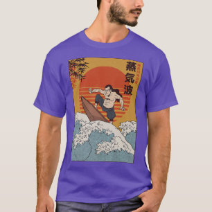 Surfen Samurai l Traditionelle japanische Ukiyoe A T-Shirt