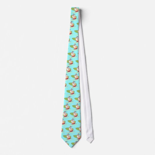Surfen Santa Neck Ties Krawatte (Vorderseite)