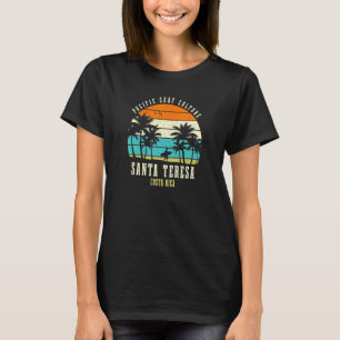 Surfen Santa Teresa Costa Rica Pazifik Surf Cultu T-Shirt