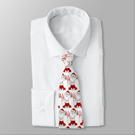 Surfen Santa Tropical Christmas Neck Tie Krawatte