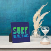 Surfen Sie auf dem Waves Poster Fotoplatte (InSitu)