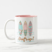 Surfen Sie auf Surfbrett Beach Tasse (Links)