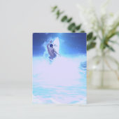 Surfen Sie Big Waves Postkarte (Stehend Vorderseite)