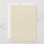 Surfen Sie bis zum Sonnenschein Strand zum Geburts Einladung (Rückseite)