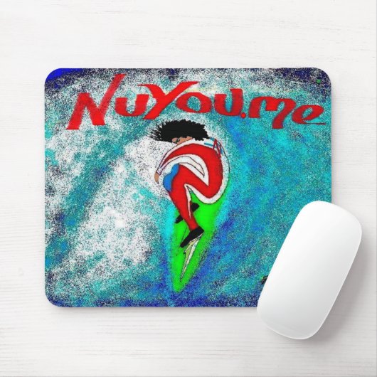 "SURFEN Sie das NET in der ART! Mousepad (Mit Mouse)