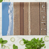 Surfen Sie die Grenze des Surfbrettes 2the, die Küchentuch (Gefaltet)