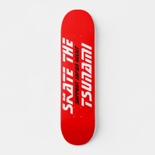 SURFEN SIE DIE TSUNAMI-HILFE FÜR JAPAN SKATEBOARD