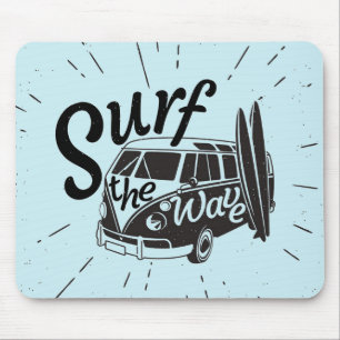 Surfen Sie die Welle Mousepad