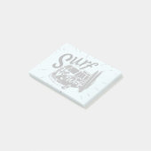 Surfen Sie die Welle Post-it Klebezettel (angewinkelt)