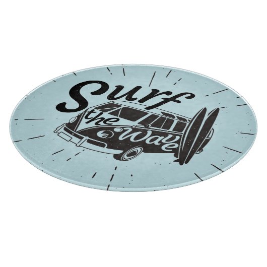 Surfen Sie die Welle Schneidebrett (Ecke)