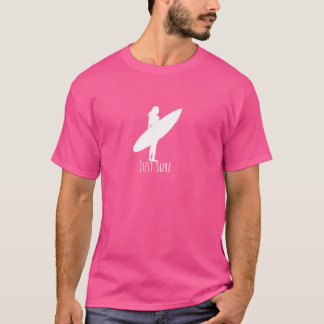 Surfen Sie einfach den Sommer Beach T-Shirt